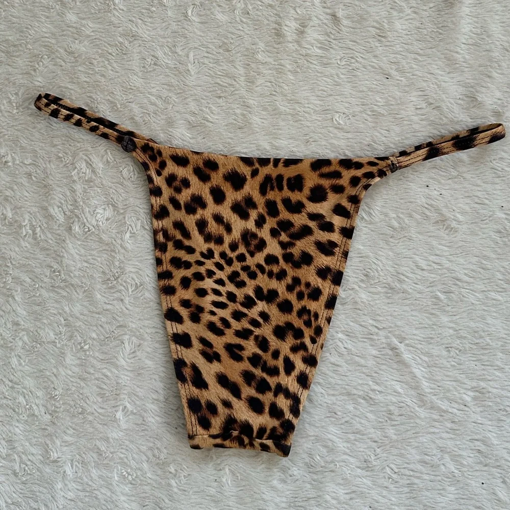 Monday Swimwear Barbados Leopard Bikini Bottom
